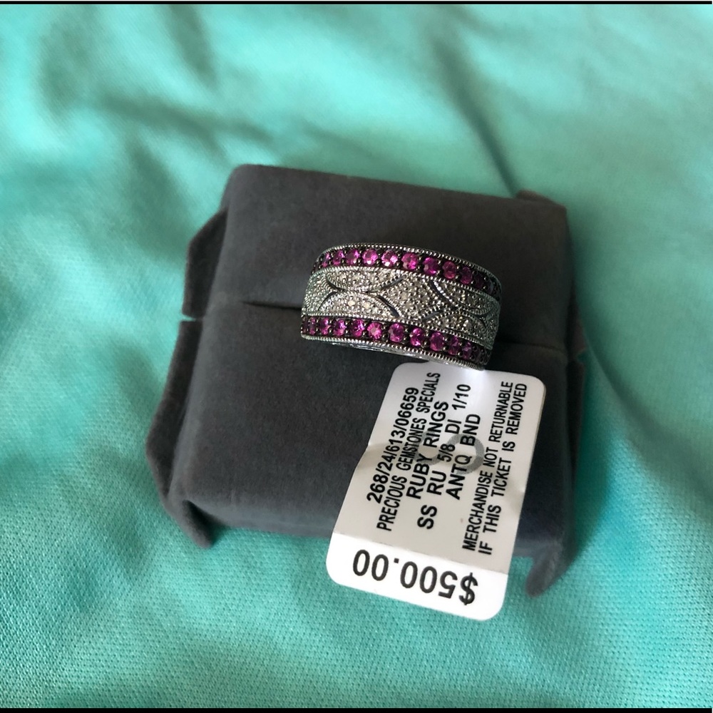 Ruby and Diamond ring